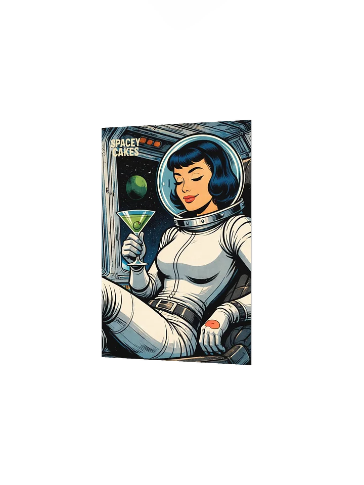 Glenda - Spacey Cakes Space Lounge Art Print product image (7)