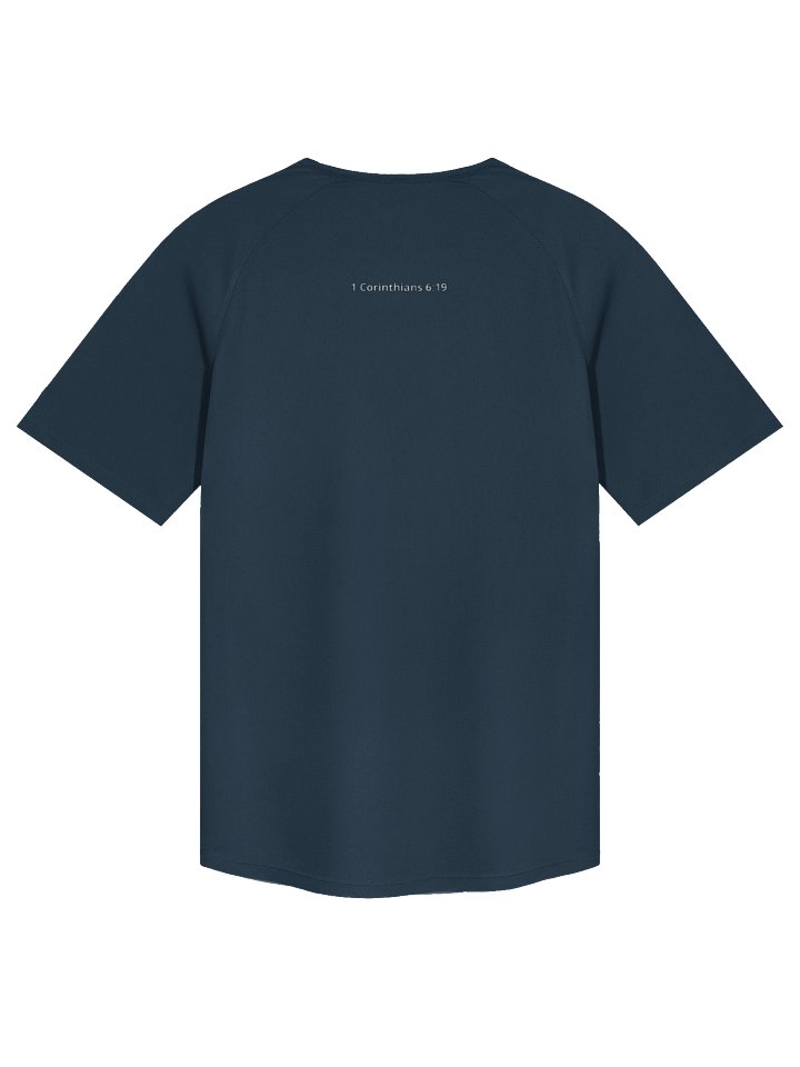 His House Mens Performance Crew Collar T-Shirt -White Logo product image (6)