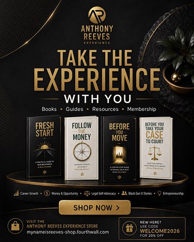 The Anthony Reeves Experience store has been refreshed.

Books. Guides. Resources. Membership.

Now it’s easier to explore by...