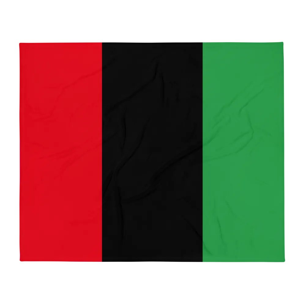Red Black Green Patterned Blanket product image (2)