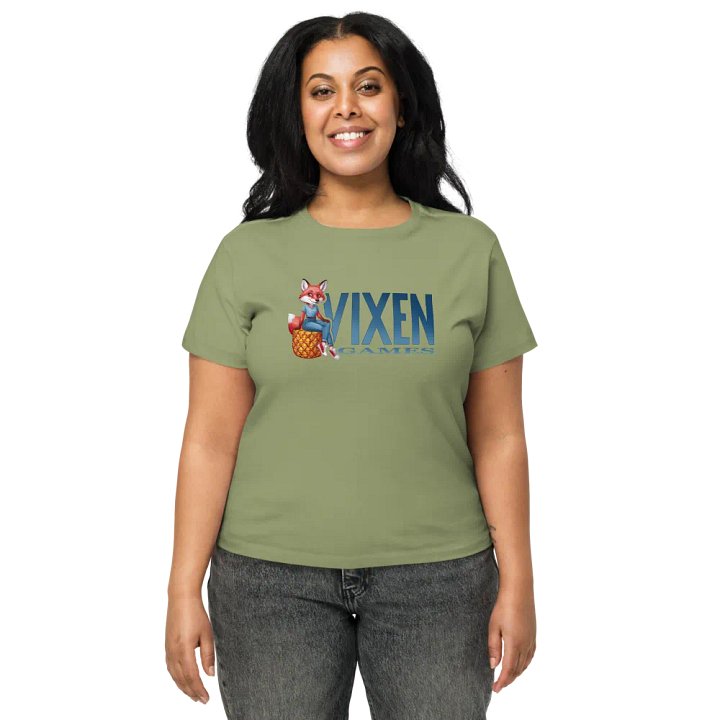 Vixen Games Pineapple Cushion Vixen short waist T-shirt product image (6)