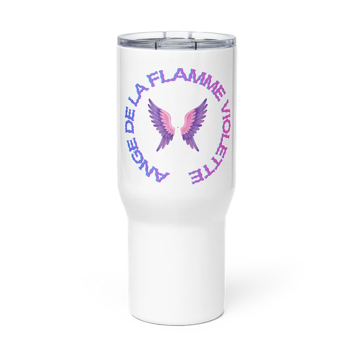 Flaming Violet Angel Wings Travel Mug product image (3)