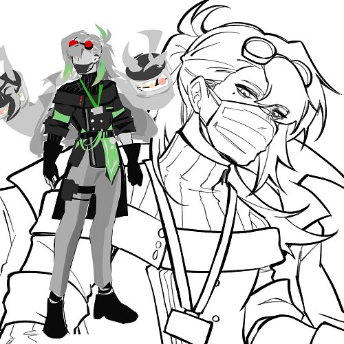 Just finished the last lineart for the next Pokémon design set so now it's time to move onto flat color for them all :')

So ...