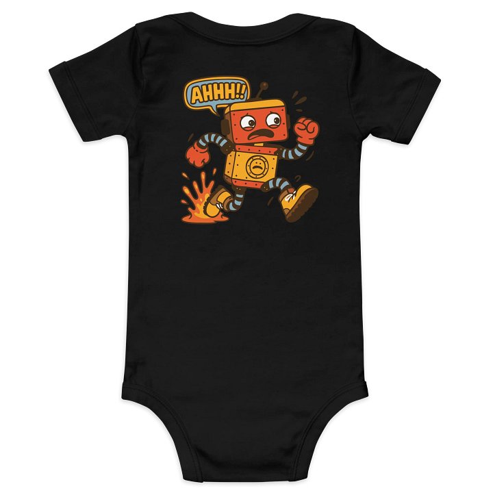 Run Rusty Run!! Baby Action Onesie product image (2)
