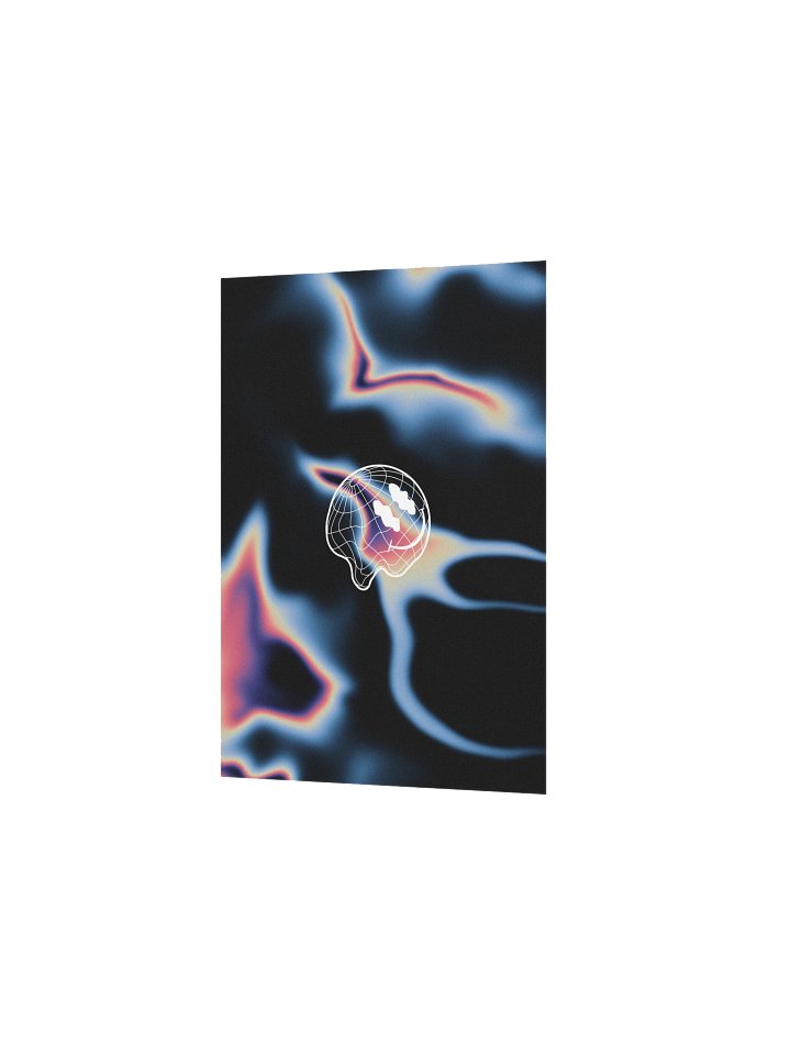 GRDNT-1 i'm ok Logo Matte Poster product image (2)