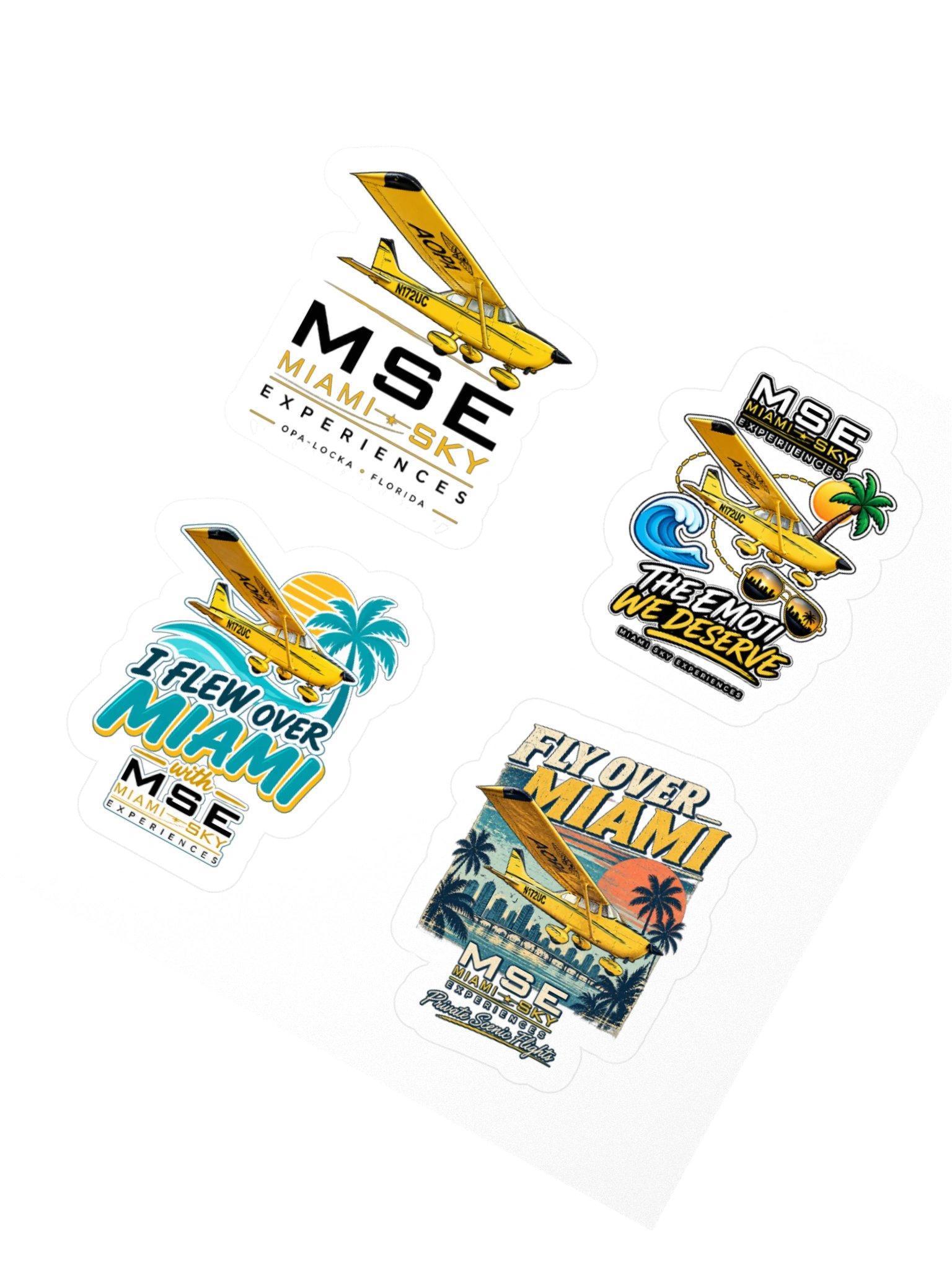 MSE Aviation Sticker Sheet — Miami Collection product image (4)