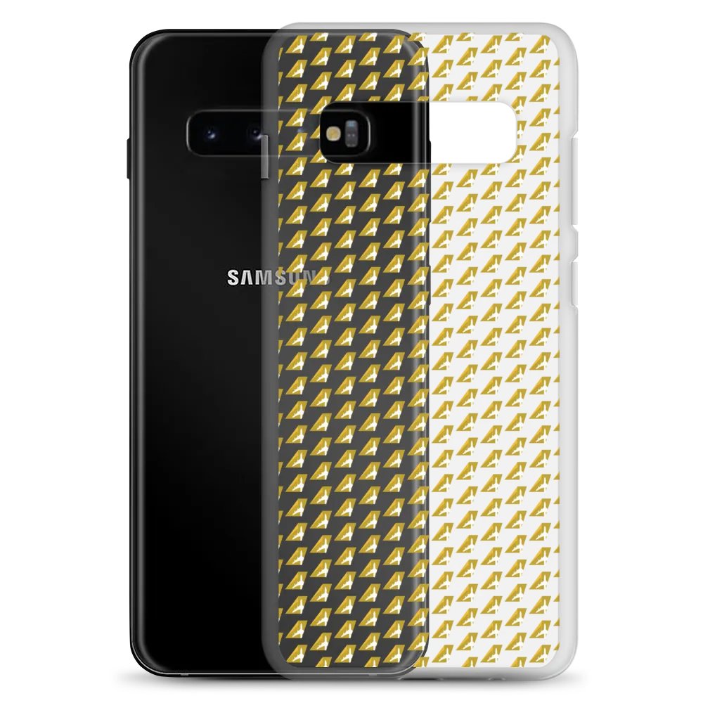 Clear Case for Samsung® - Two-Tone Gold Tailfin Design product image (8)