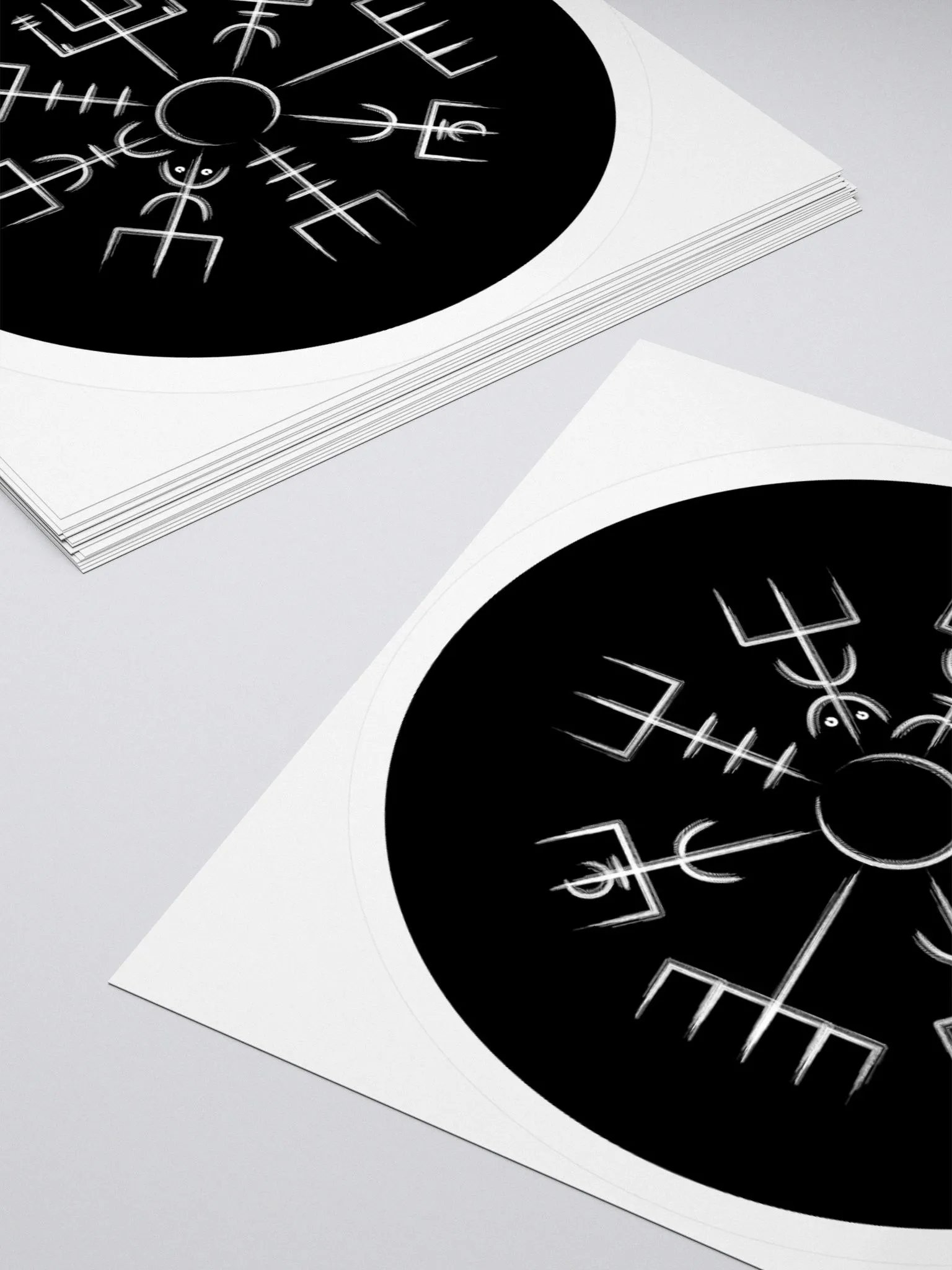 Vegvisir Compass Sticker product image (12)