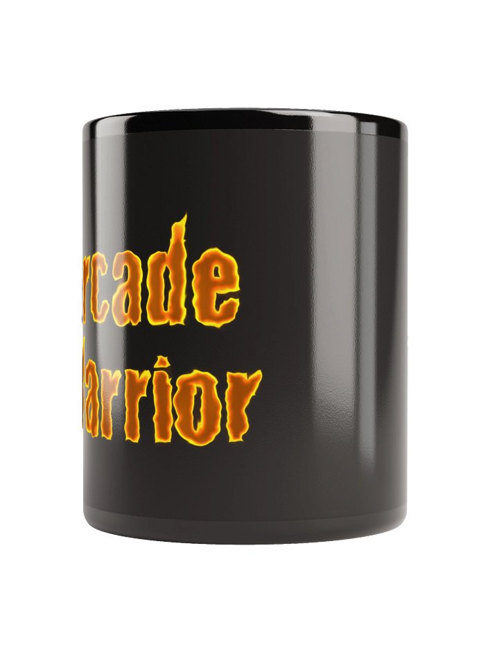 Arcade Warrior Logo Black Mug product image (2)