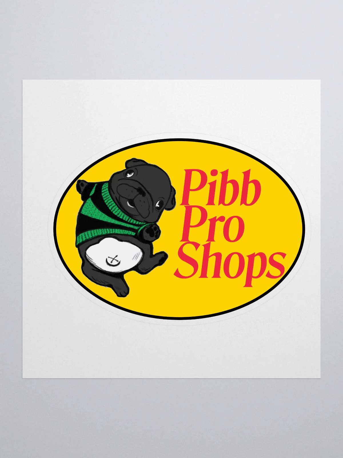Support Pibble PIBB PRO SHOPS STICKER | pibble palace