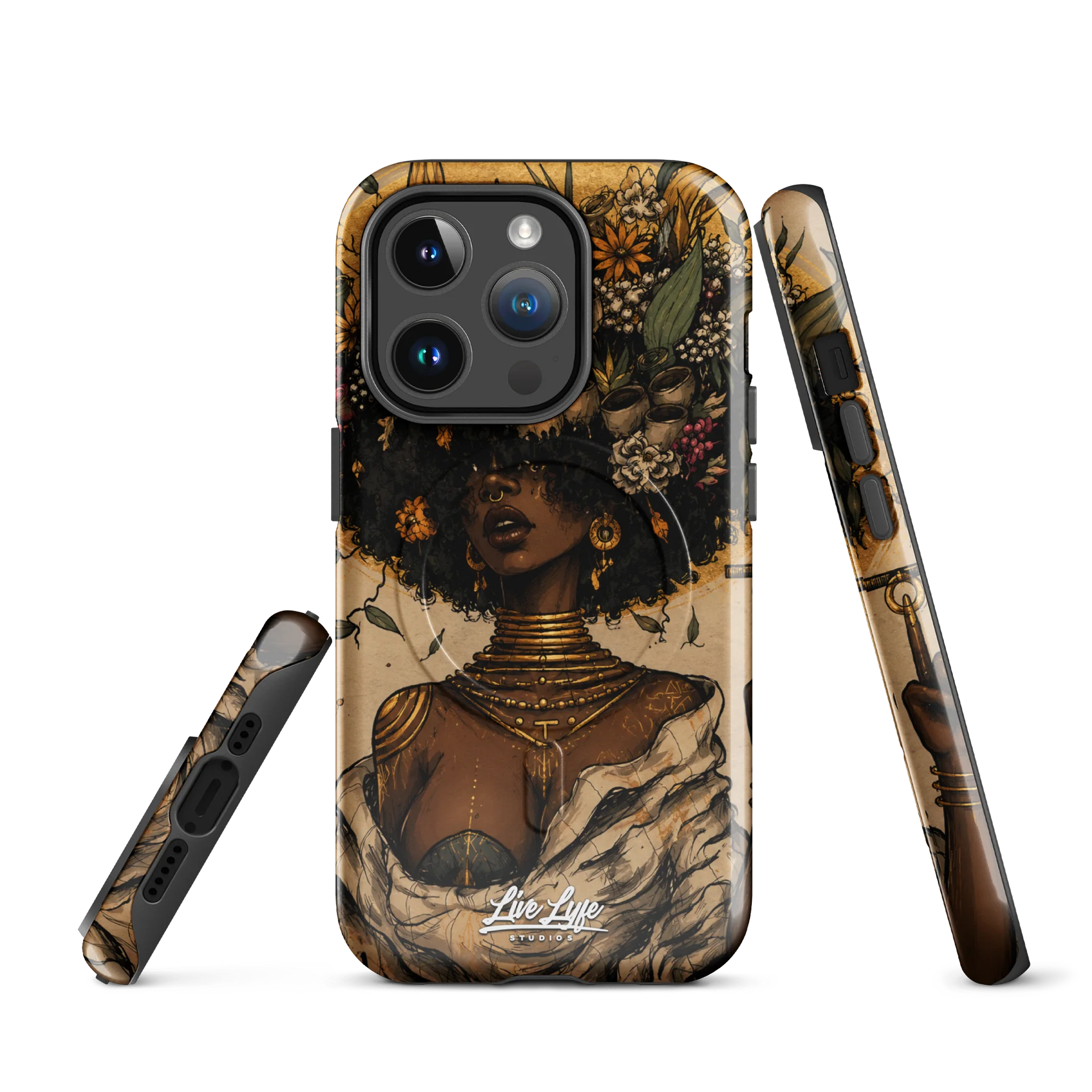 Crowned in Gold MagSafe tough case for iPhone product image (1)