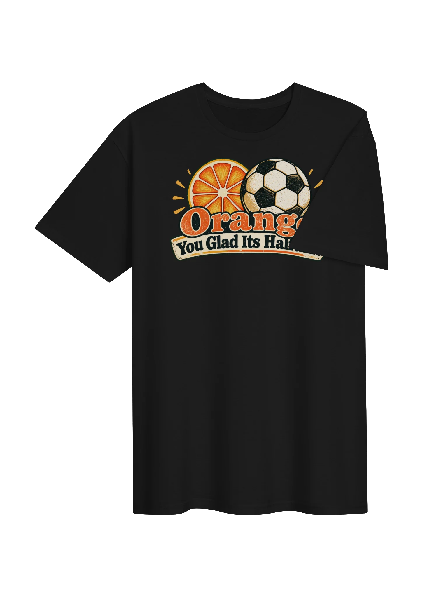 Orange You Glad It’s Halftime Soccer Tee product image (4)