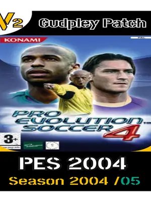PES 4 - Gudpley Patch Original Season 2004-05 (PC) V2 . 🛒gudpley.com/collections/patch-original-season . #pes #pes4 #originalseason #gudpley #gudpleypatch