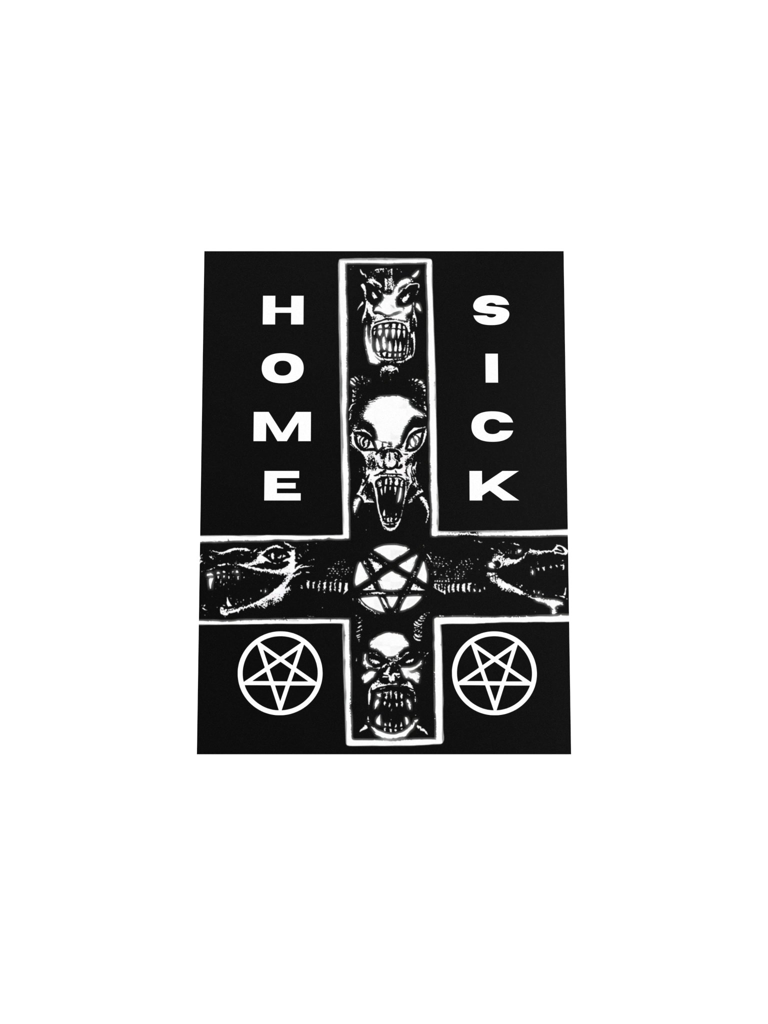"HOMESICK" 5" by 7" Poster product image (4)
