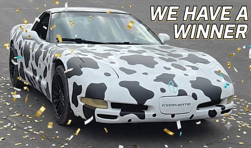 We have a winner!

Their guess of how many spots are on the CowVette was only 5 away!!! Did you make a guess?

The winner wil...