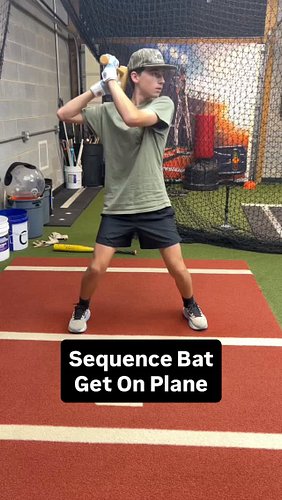 🔥Get On Plane🔥

@sequencebat helping us get on plane with some front toss!! 

#baseball #hitting #development #boom