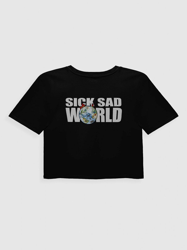 Existential Dread/SickSadWorld Crop Tee product image (2)