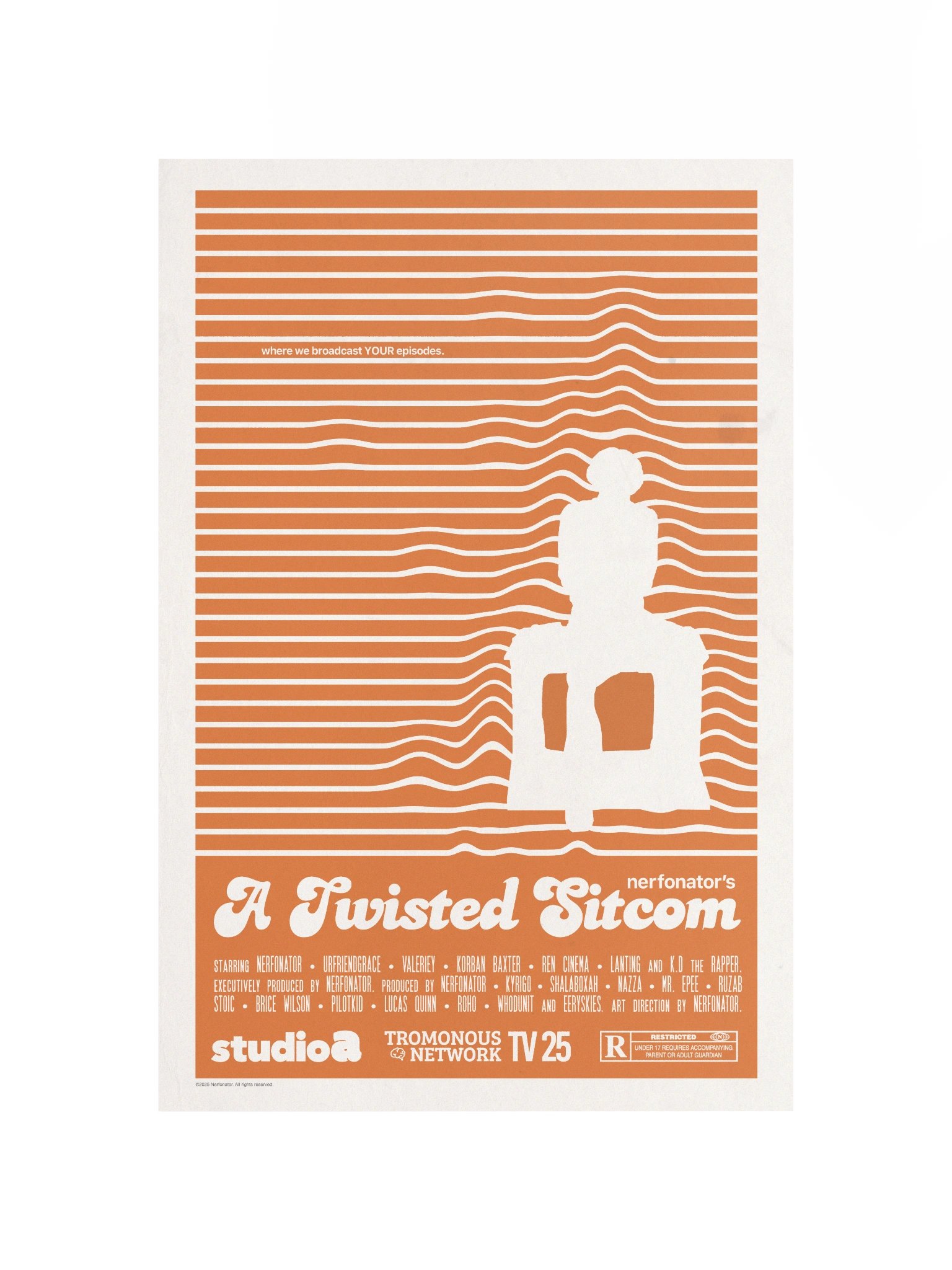 "A Twisted Sitcom" Wavelength Poster product image (4)