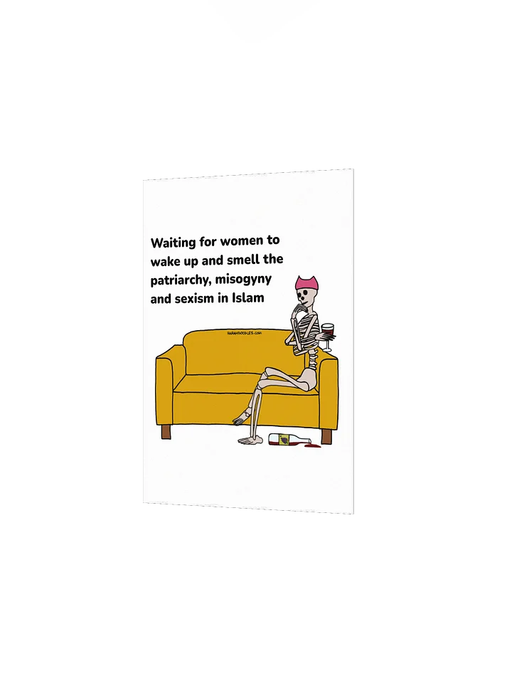 Wake Up to the Islamic Patriarchy Poster product image (2)