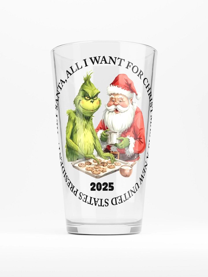 Mischievous Christmas Pint Glass product image (1)