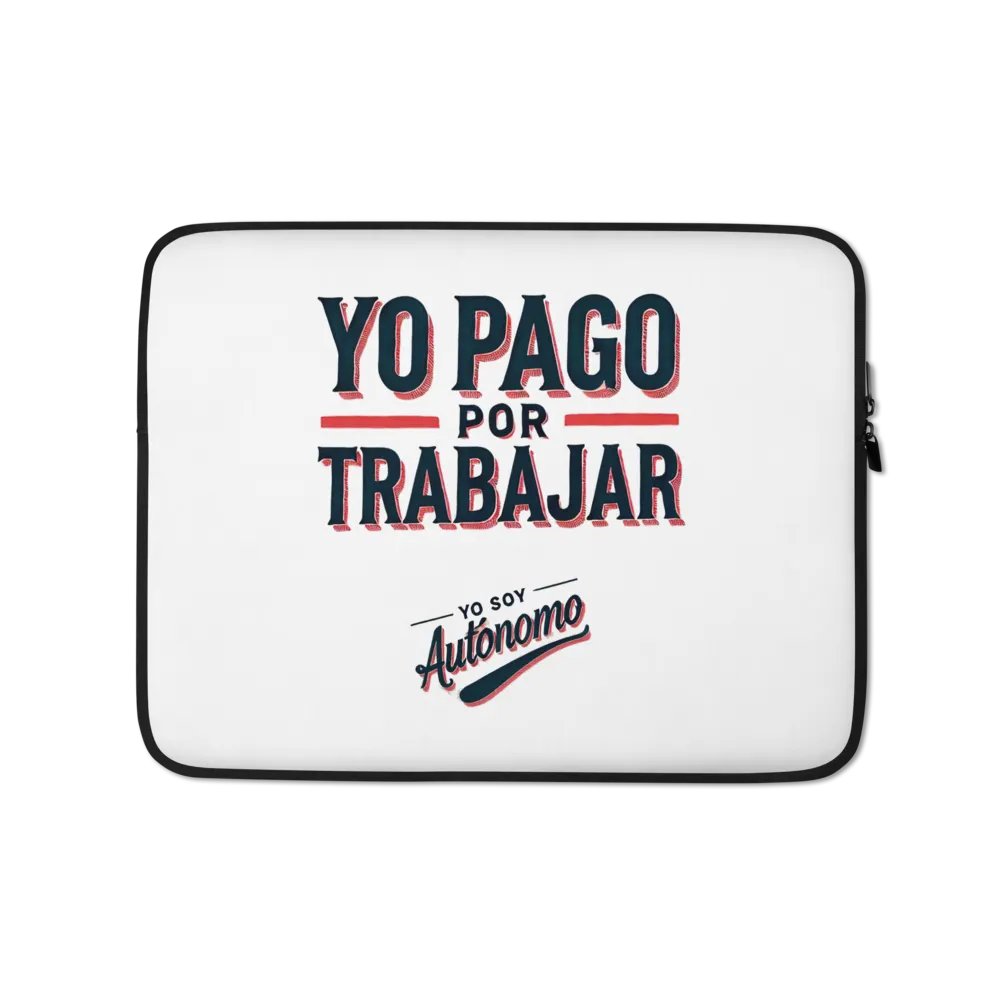 Funda Portatil YO PAGO POR TRABAJAR product image (1)