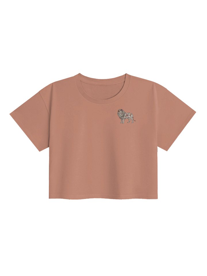 El Dorado Atelier Signature Crop Top (Limited Edition) - Floral Lion Design product image (2)