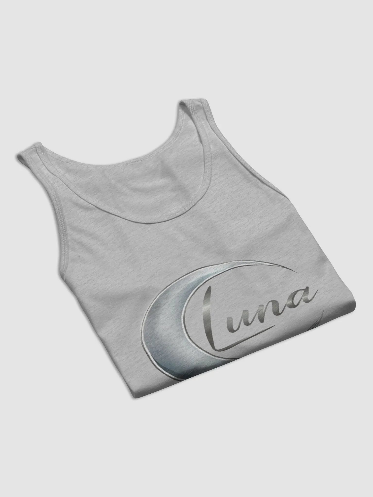 Luna Unisex Jersey Tank - Celestial Crescent Design product image (8)