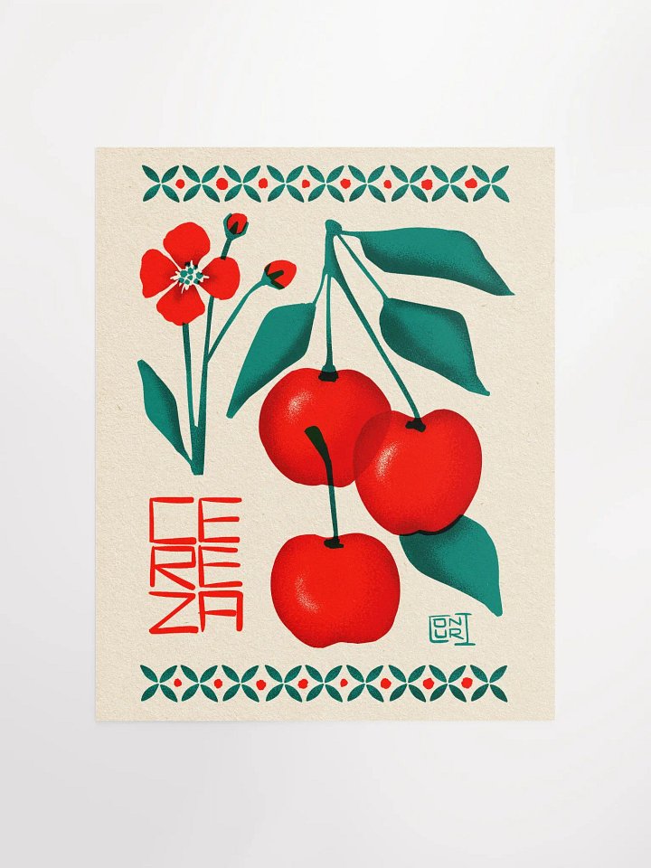 cerezas print product image (1)