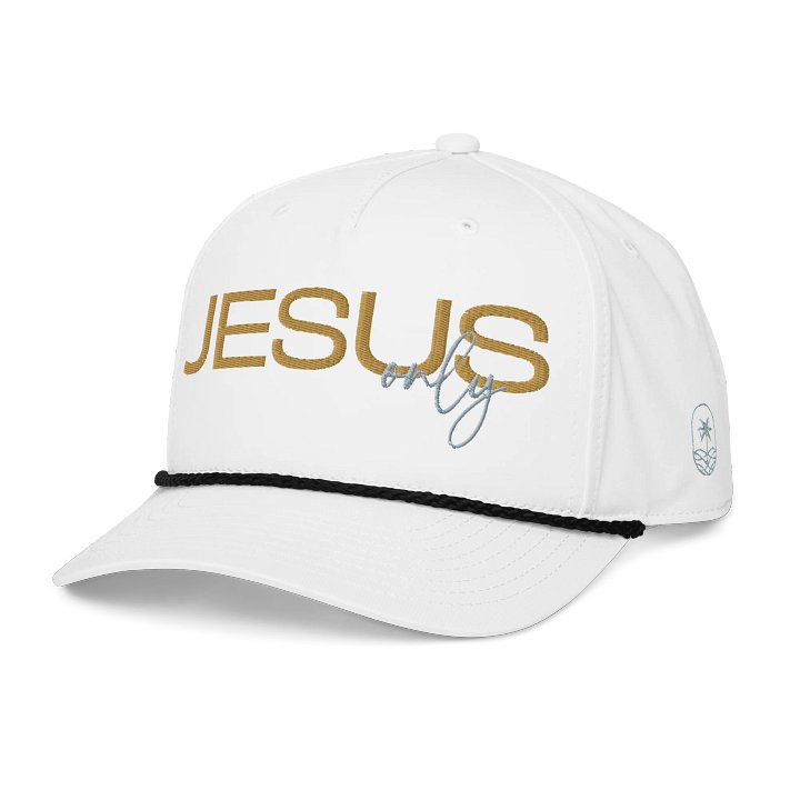 Jesus Only Premium Richardson rope hat product image (10)