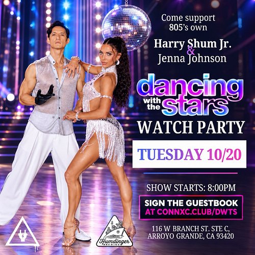 We’re back at it again tonight meet us there 8p don’t forget to vote at 5p pst all voting info at https://connxct.club/dwts