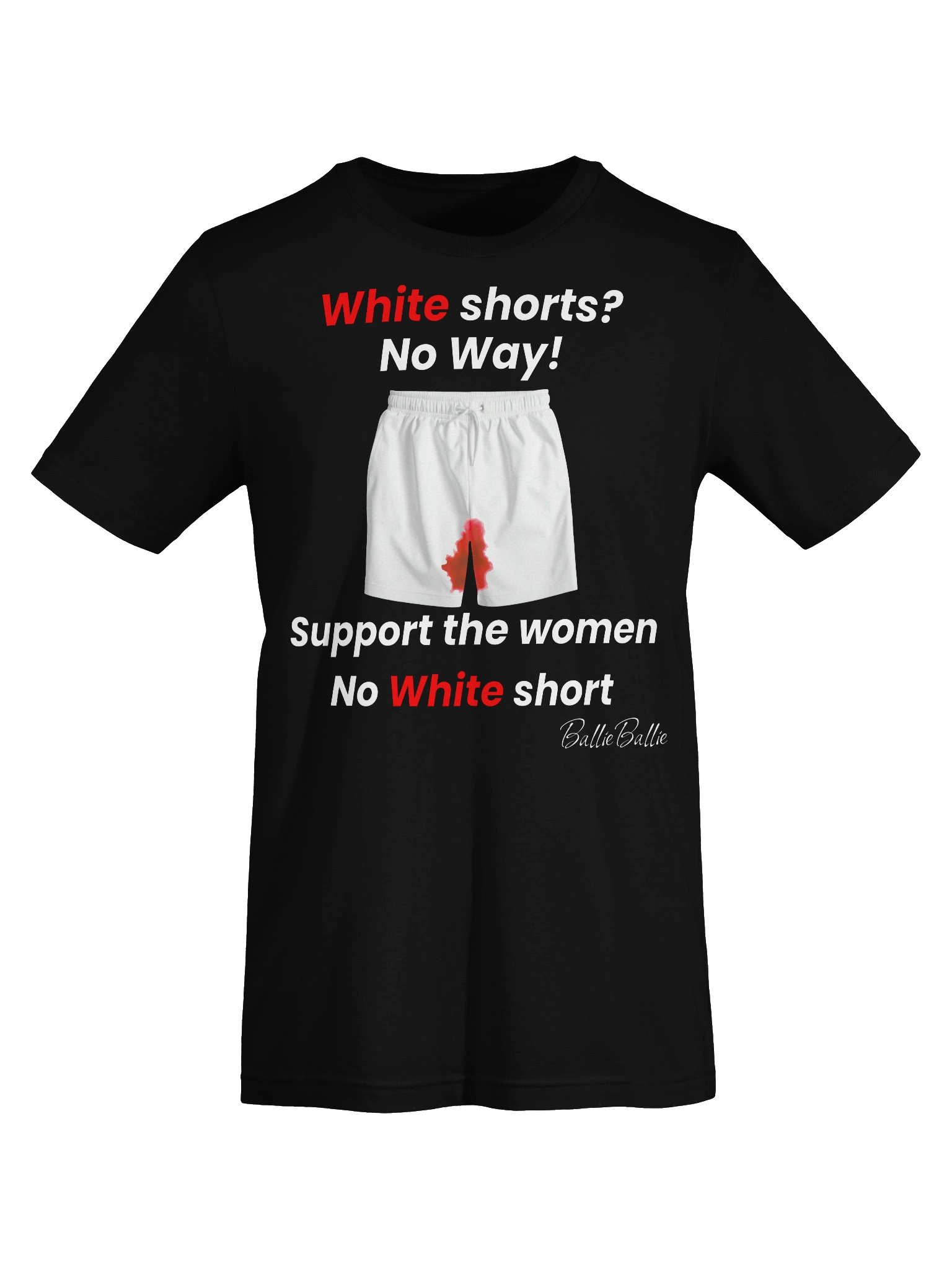 White short? No Way! Support the women No white short product image (7)