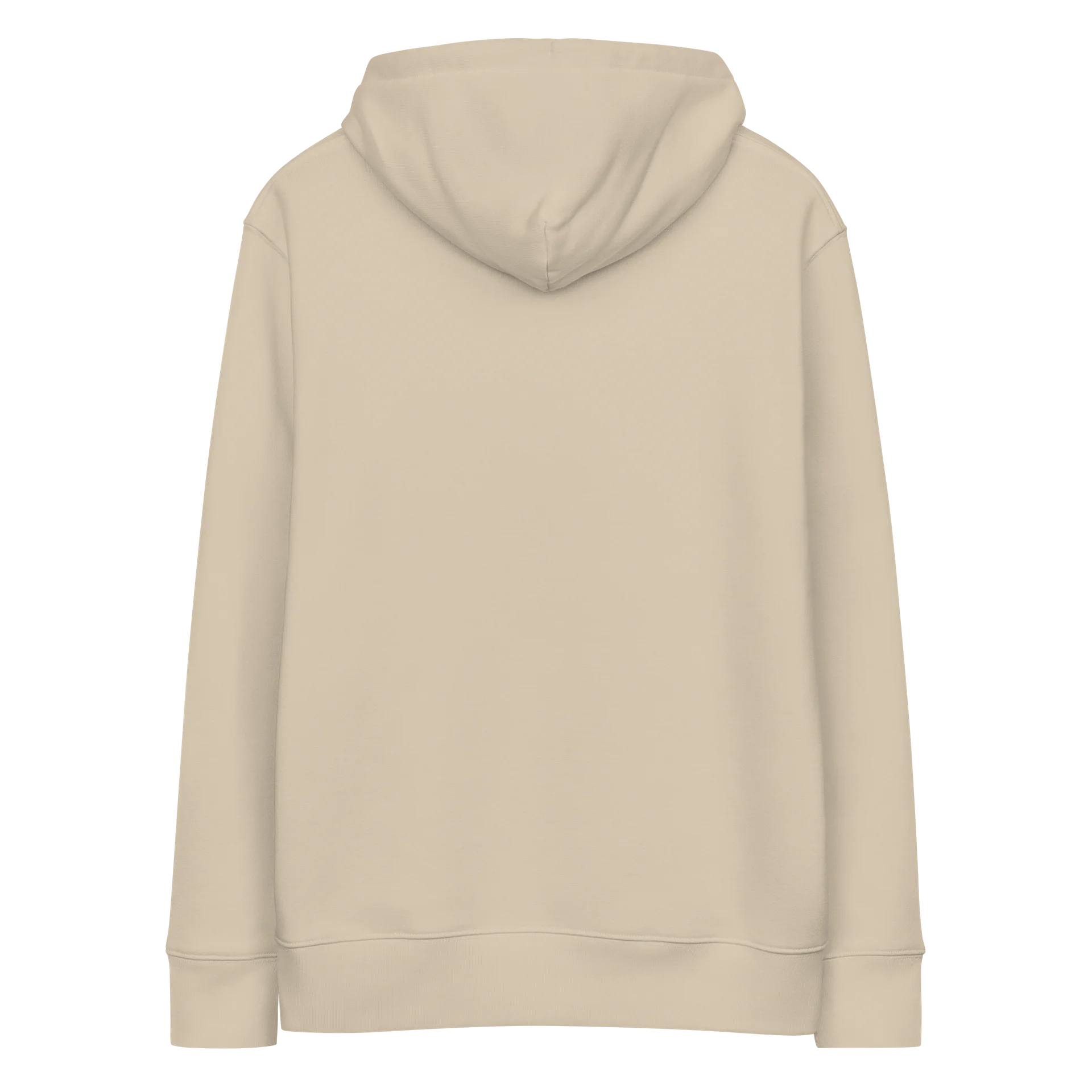 "never grow up." Embroidered Hoodie w/ black text - 100% Organic Cotton product image (4)