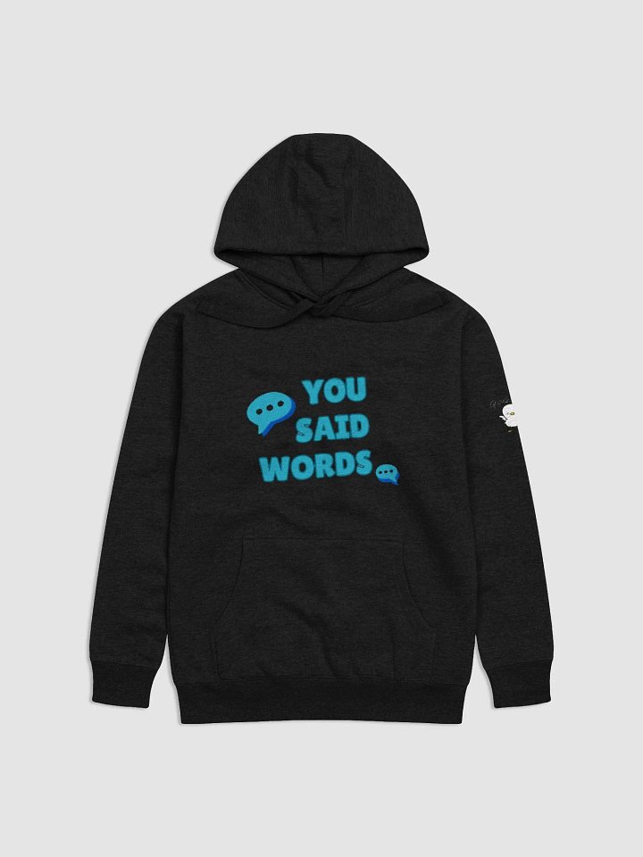 Words Hoodie product image (1)