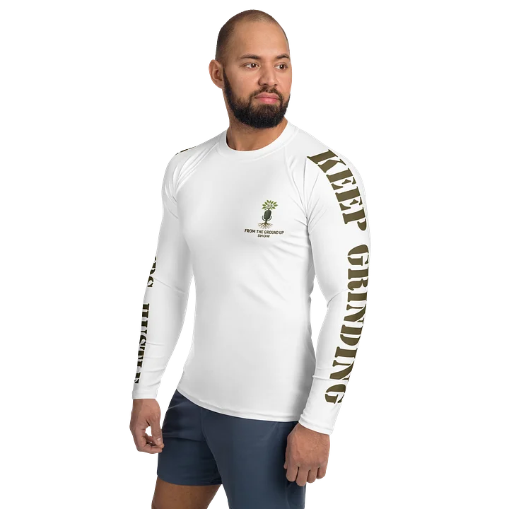 Keep Grinding Men's long-sleeve Rash Guard product image (2)