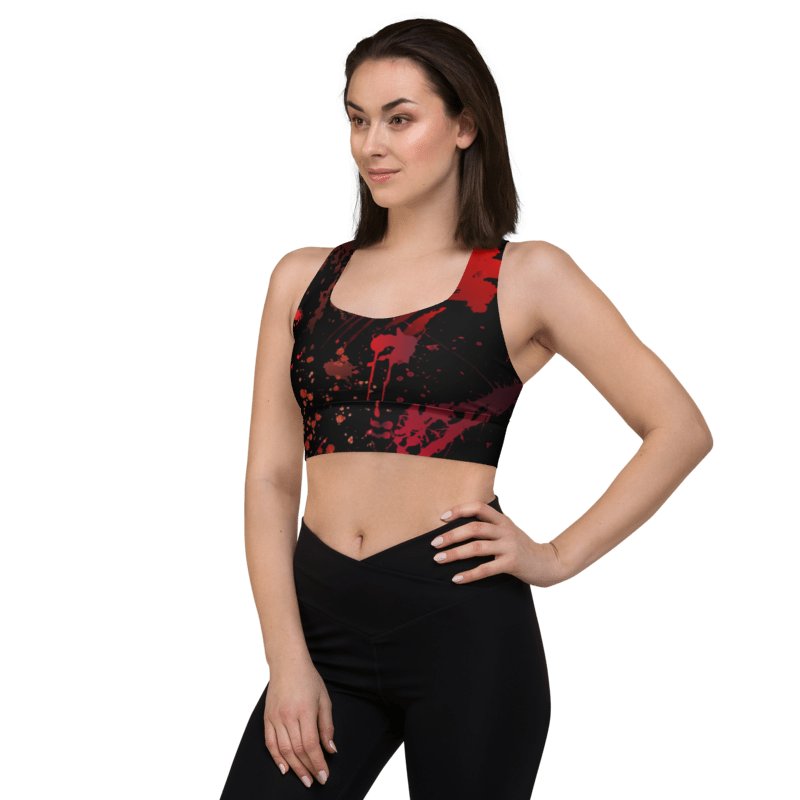 Rogue Splatter Claw Longline Sports Bra product image (2)