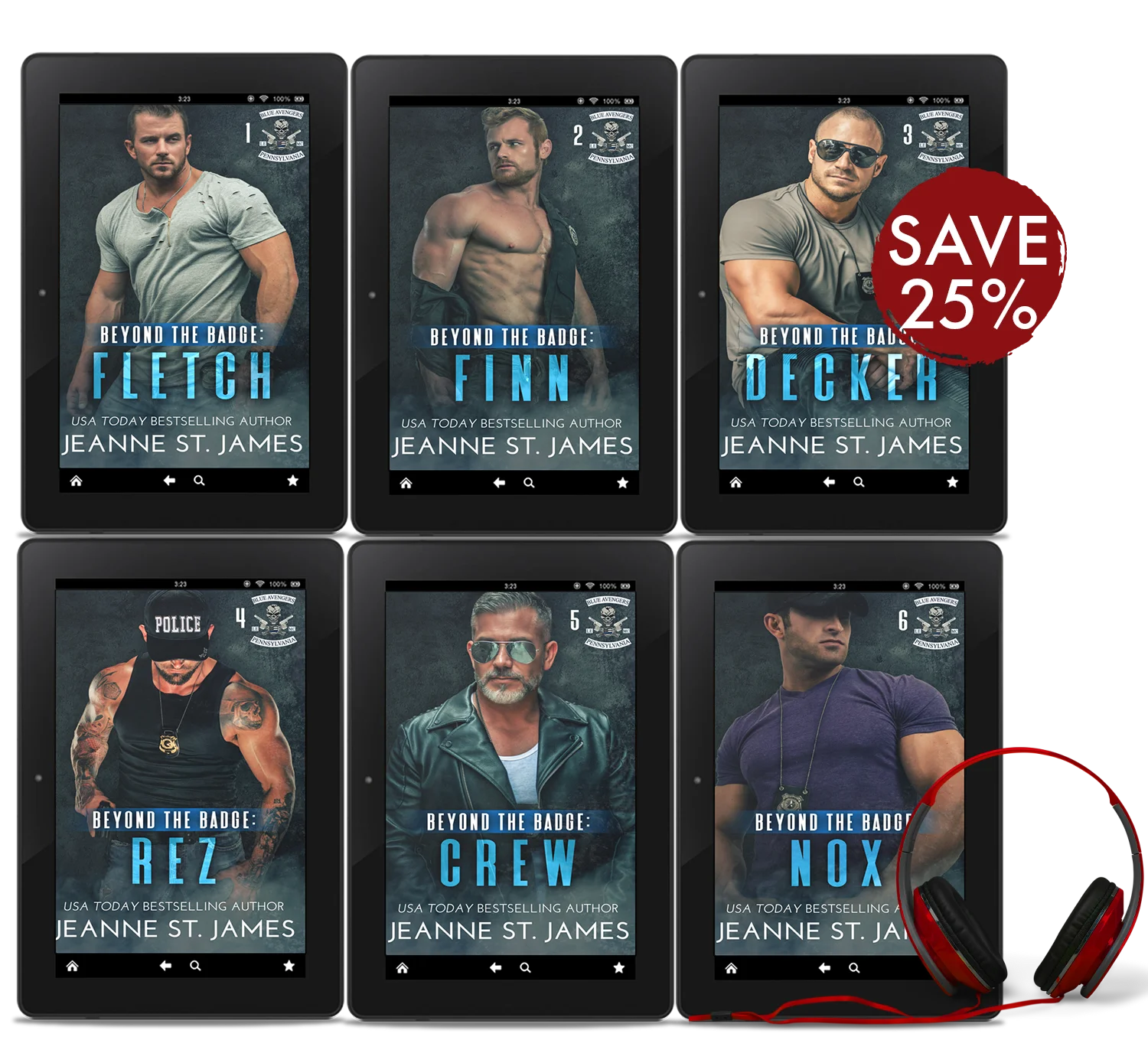 Blue Avengers MC Audiobook Bundle product image (1)