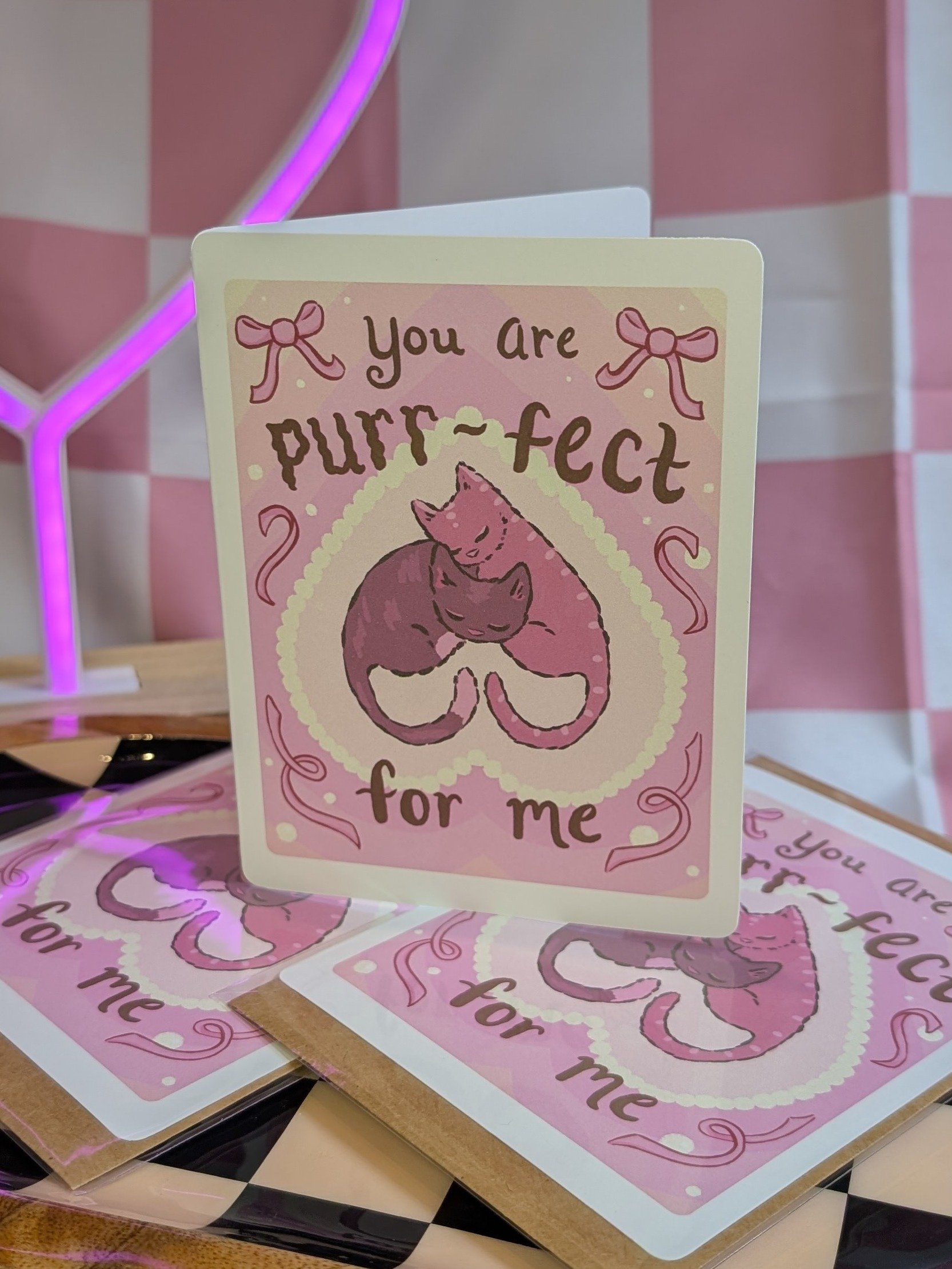 Purr-fect Cat Greeting Card product image (2)