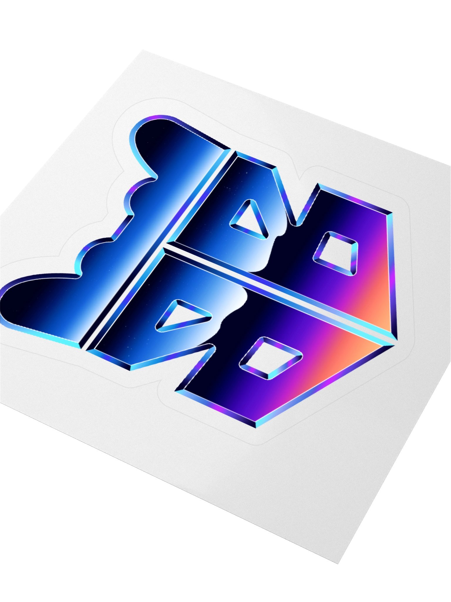 BB Logo Cut Stickers product image (9)