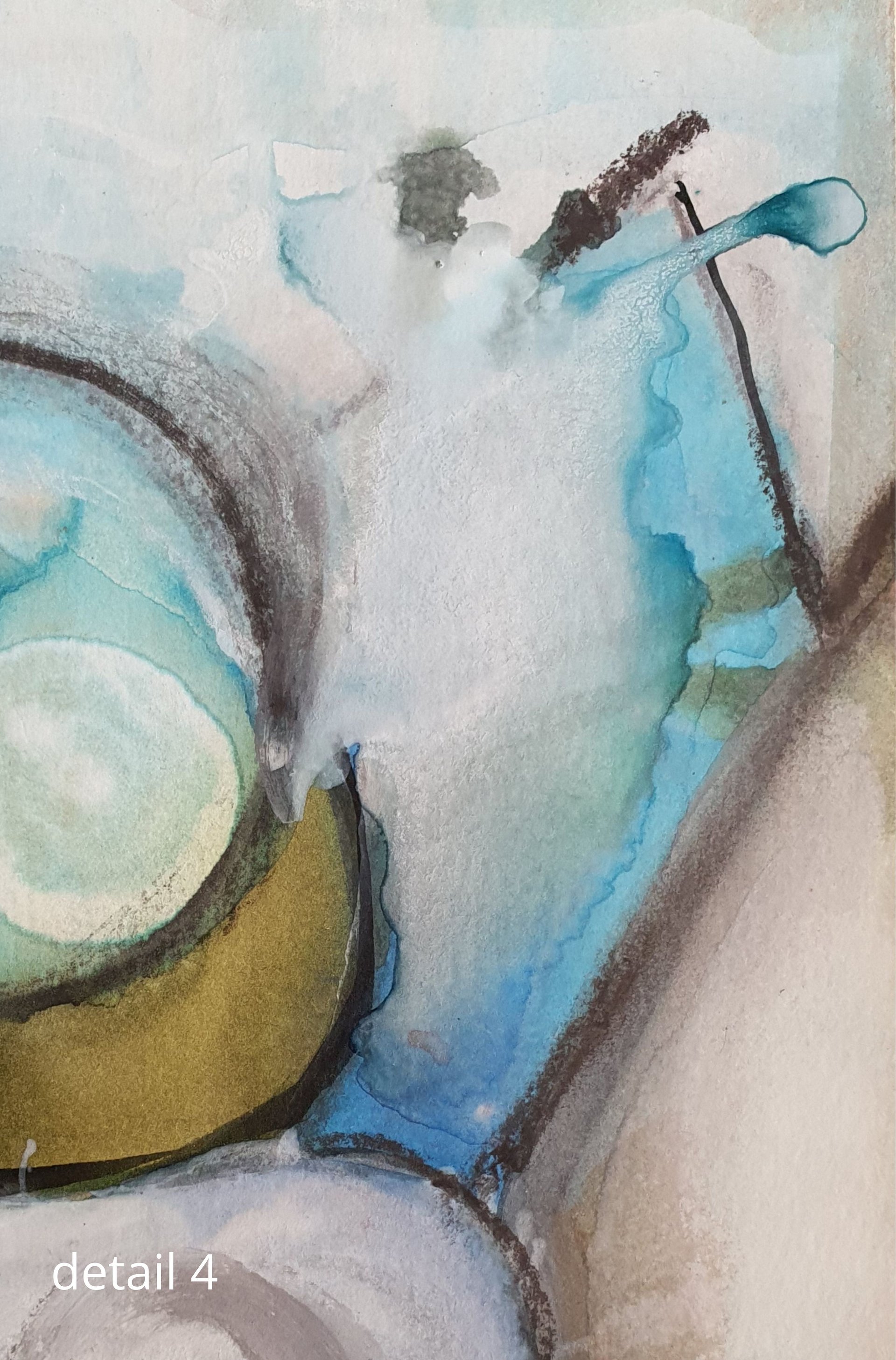 Unique Original Painting by Brigitte Reters "Ethereal Globes" product image (9)