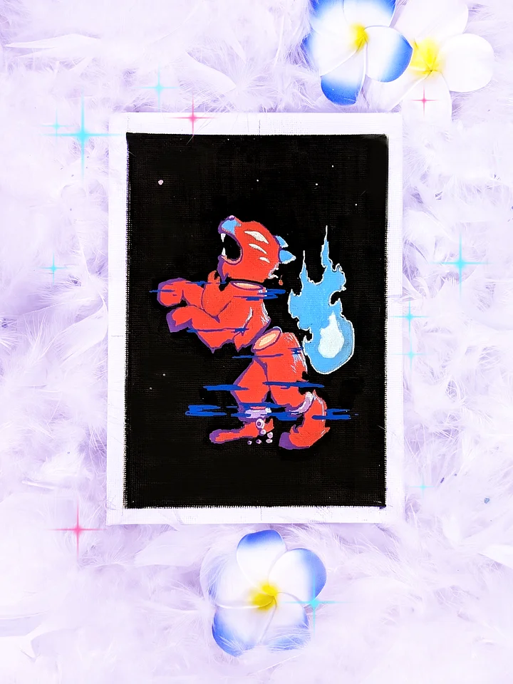 Fury Spirit - Original mini Canvas product image (1)