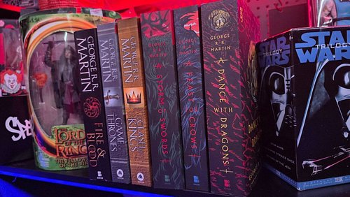 Winter is Coming 🐺

So last weekend I went shopping with the kids and while looking around i found a copy of Fire & Blood and...