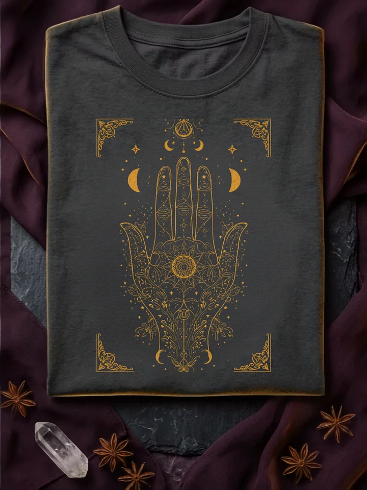 Golden Mystical Hand Tee product image (1)