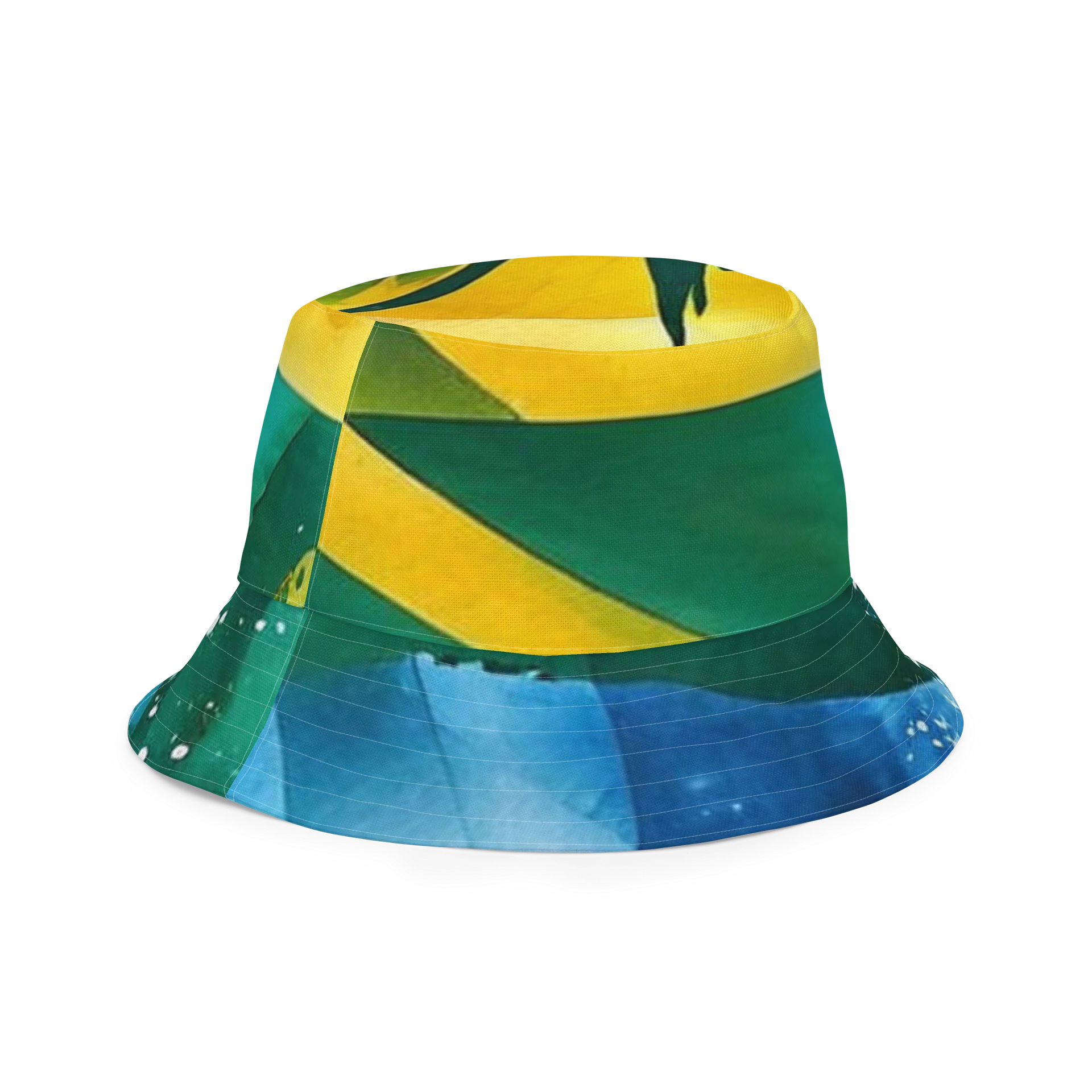 St. Vincent and the Grenadines - Abstract Diplomat Print | Reversible Bucket Hat product image (6)