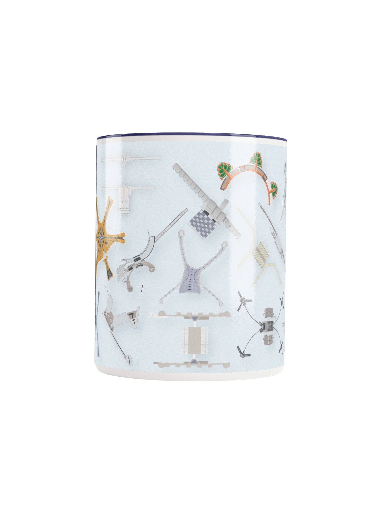 Airport Terminals - Mug Blue product image (5)