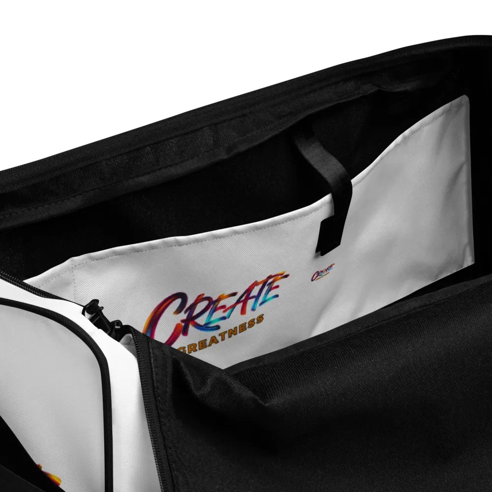 Create Greatness All-Over Duffle Bag product image (9)