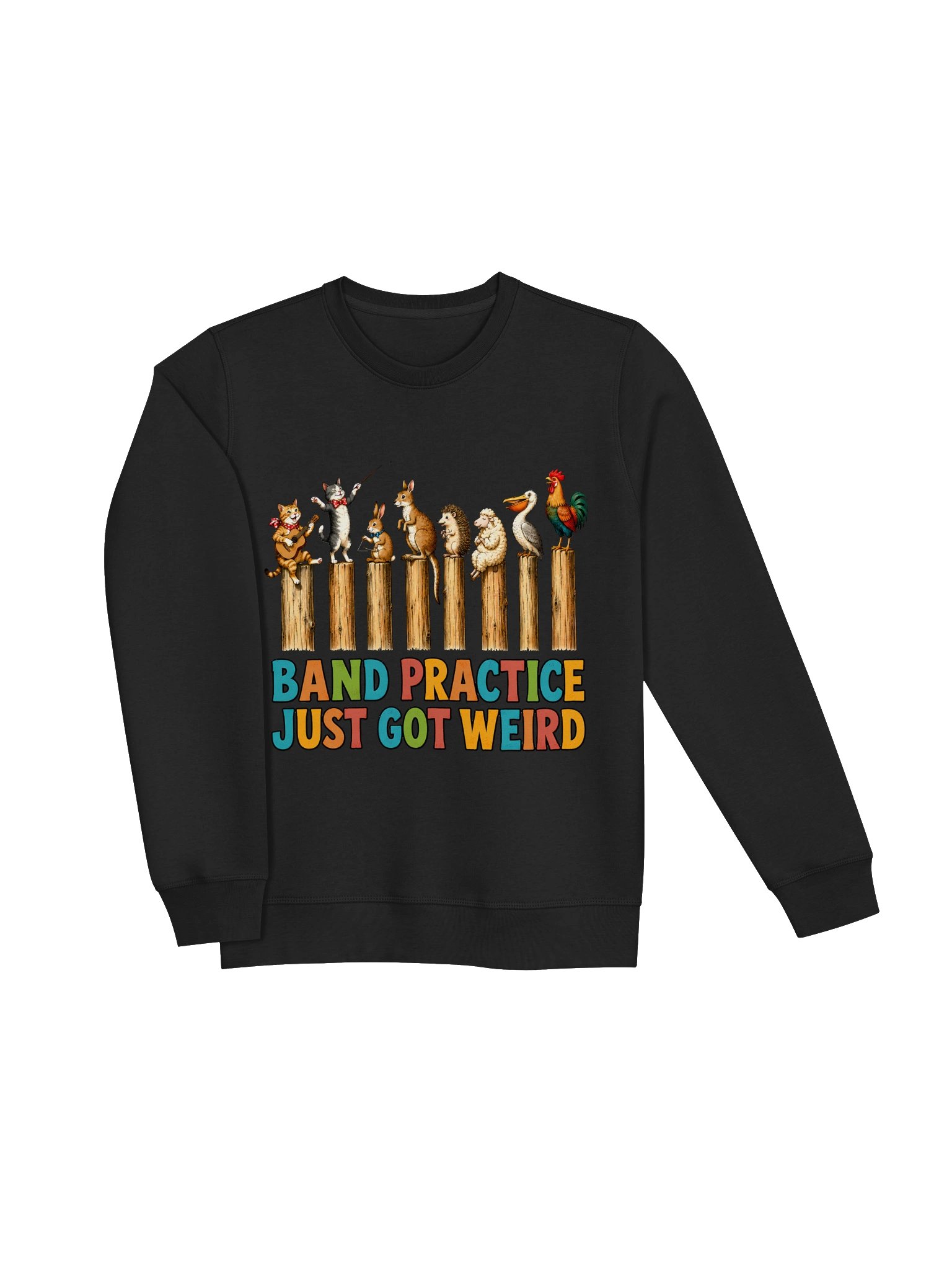 Band Practice Just Got Weird Sweatshirt product image (11)