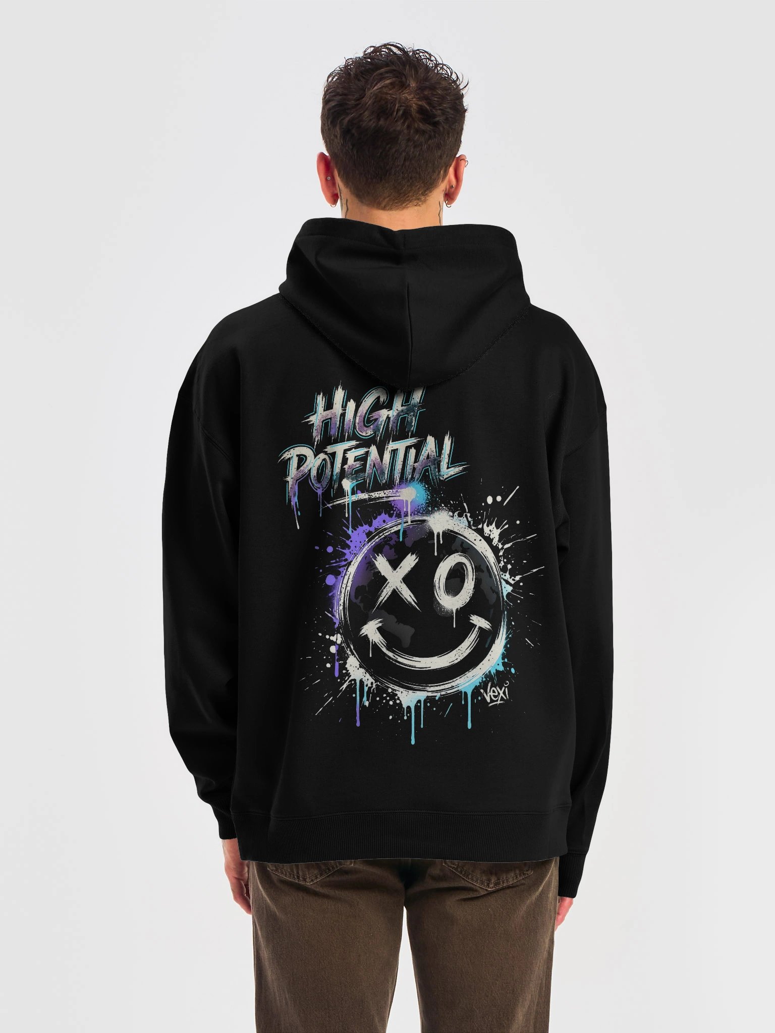 "High Potential" Unisex Premium Oversized Hoodie product image (3)