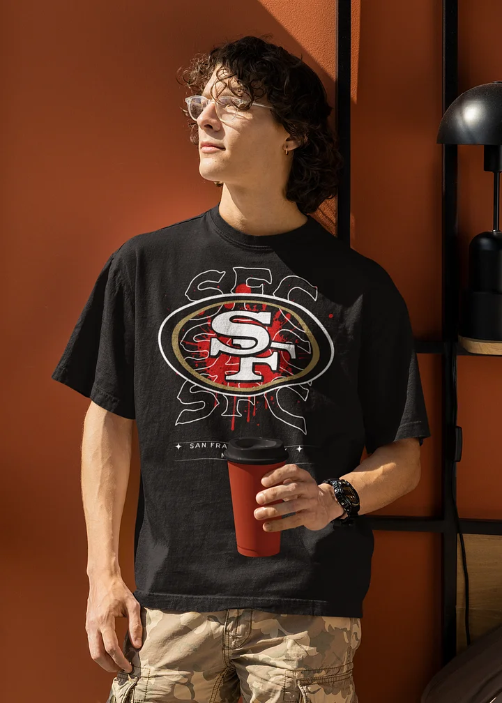 SFC 49ers Black/RED Tshirt product image (2)