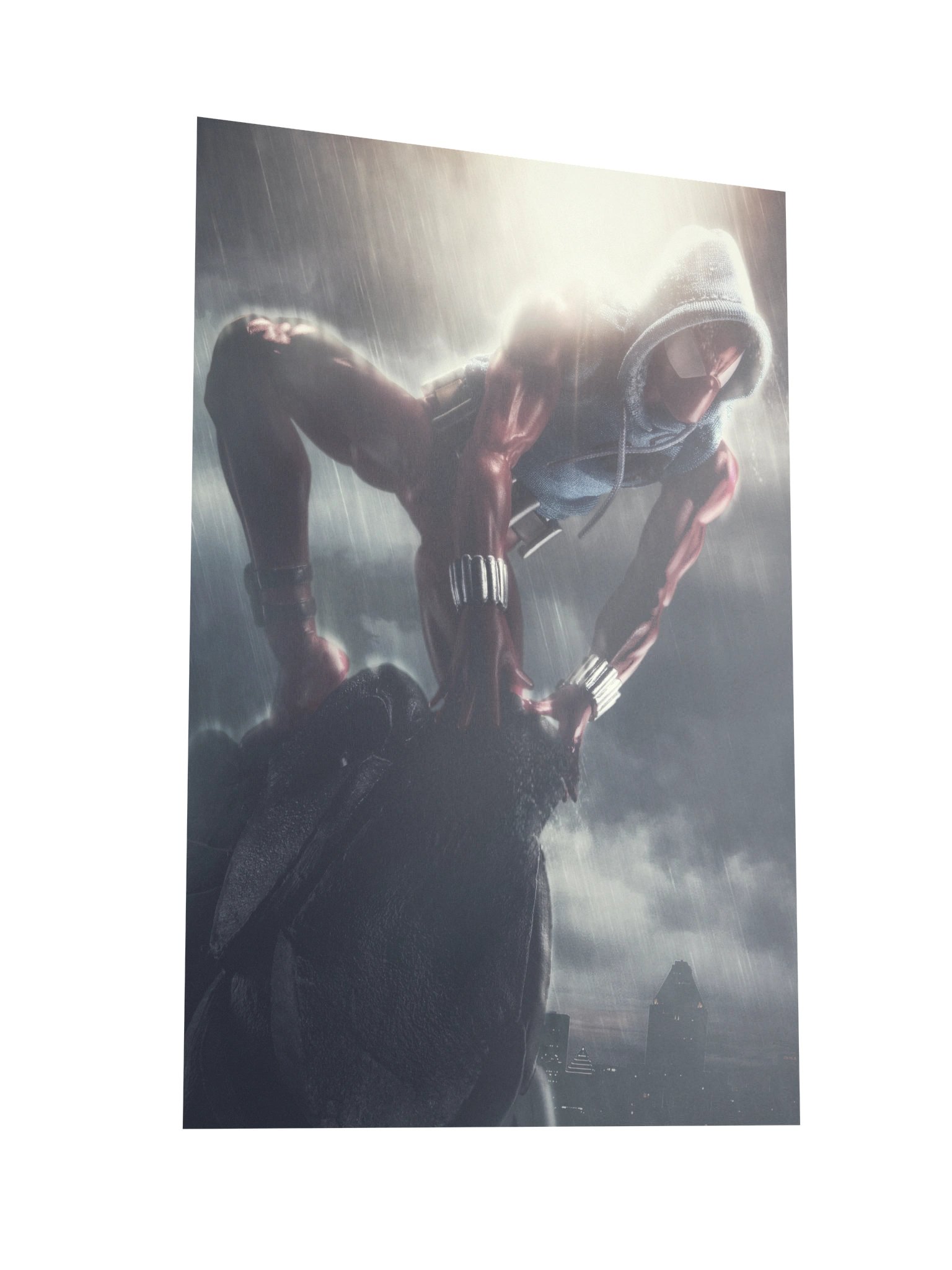 The Scarlet Wall-Crawler 12x18 Print product image (2)