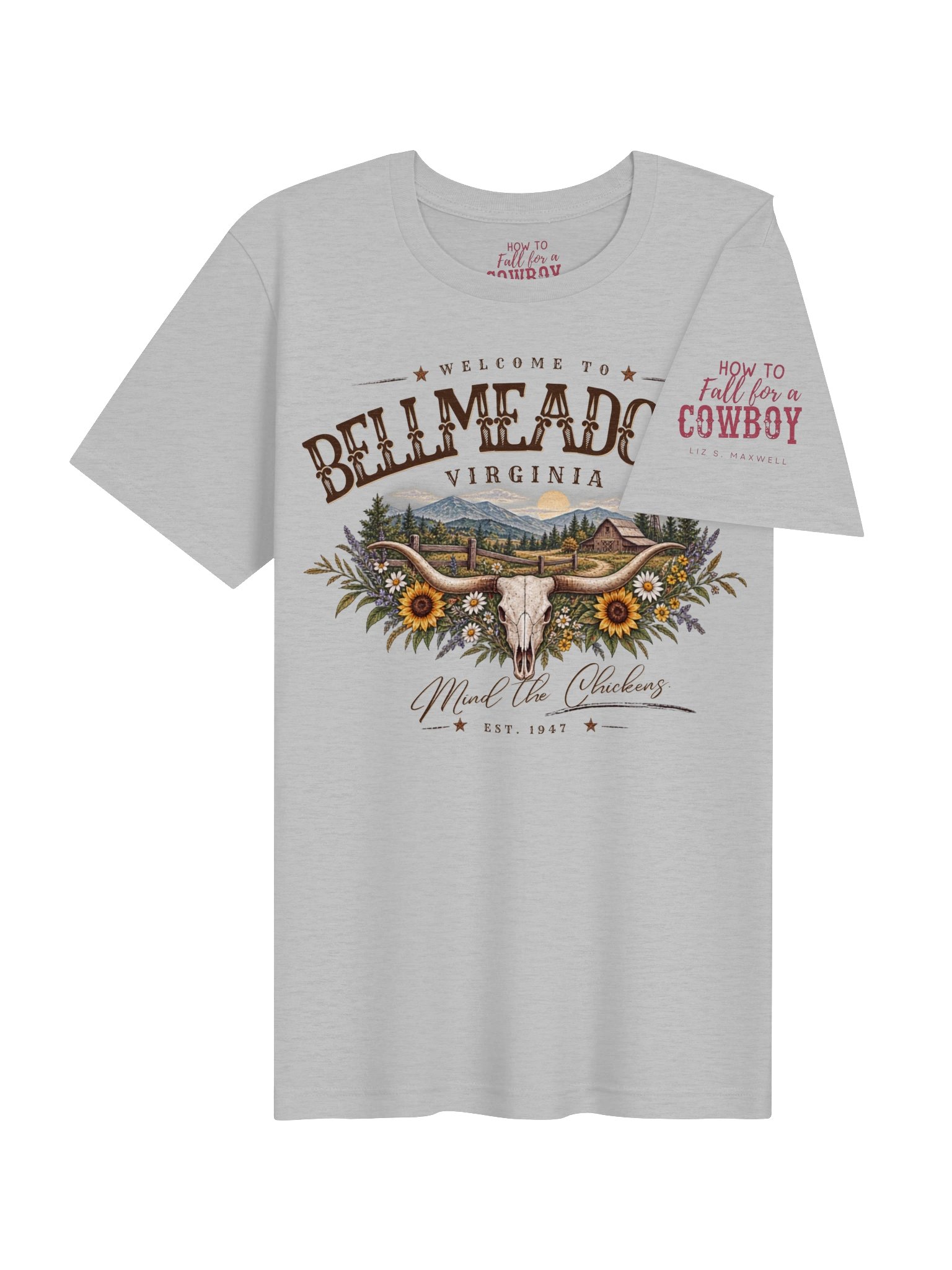 Bellmeadow, Virginia Vintage Cowboy Tee product image (23)